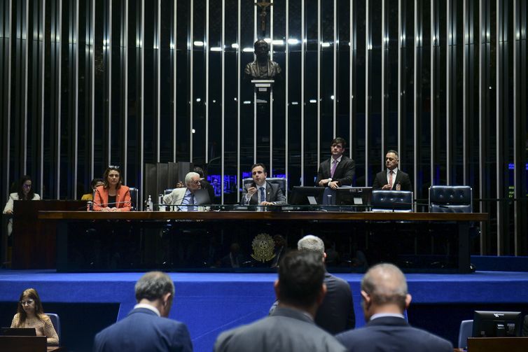 Senado aprova teto para salário mínimo e mudanças no BPC Foto: Pedro França/Agência Senado