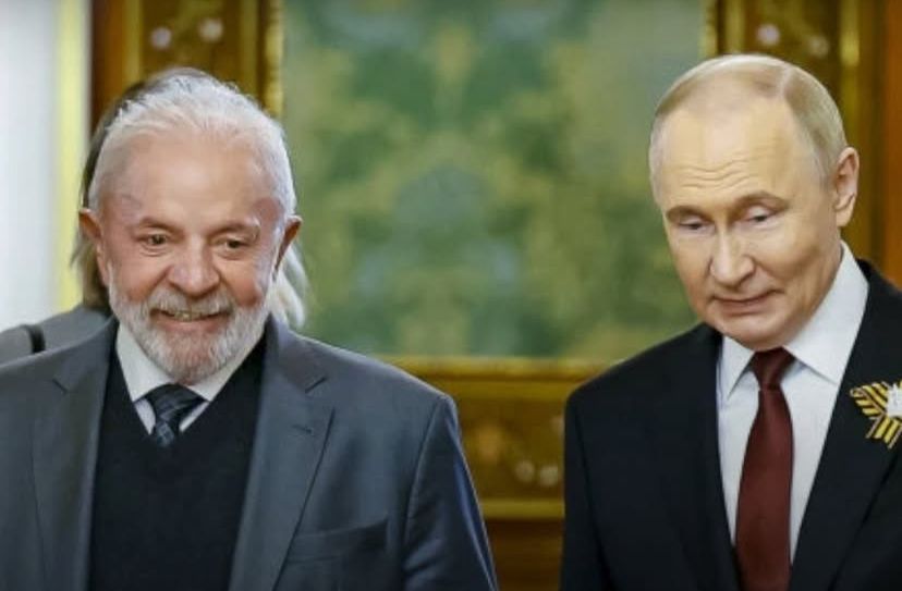 Lula incentiva presença de Putin em negociação com a Ucrânia