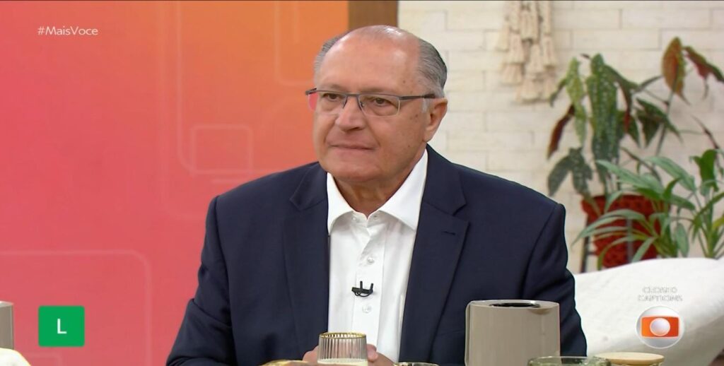 Geraldo Alckmin fala sobre tarifaço dos EUA no programa Mais Você: “Vamos sair do perde-perde e ir para o ganha-ganha”