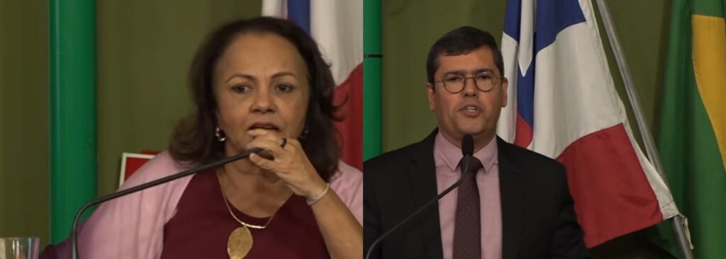“Aladilce tem muitas qualidades, uma delas é falar demais”, diz vereador Cláudio Tinoco