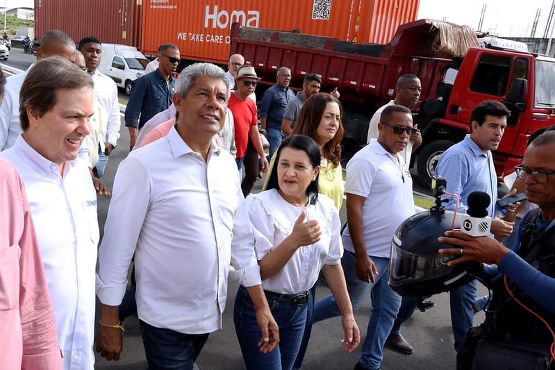 Jerônimo Rodrigues inaugura nova ligação entre Lobato e BR-324 para reduzir engarrafamentos