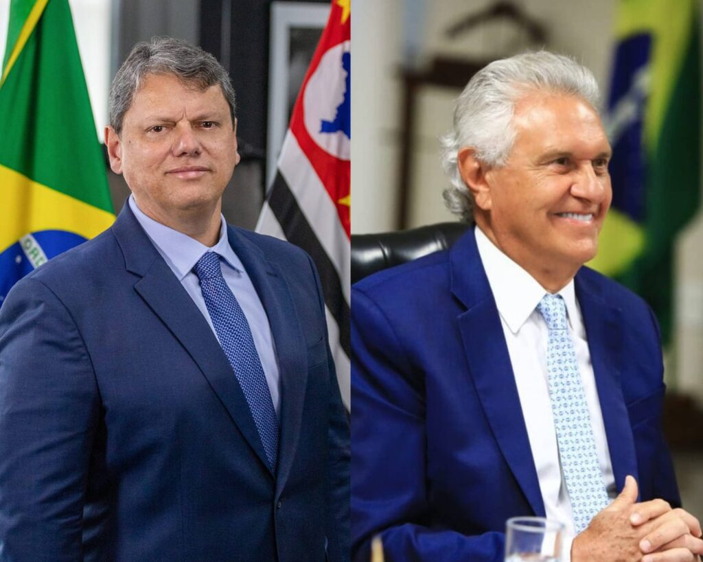 Caiado e Tarcísio debatem PEC da Segurança Pública no Congresso
