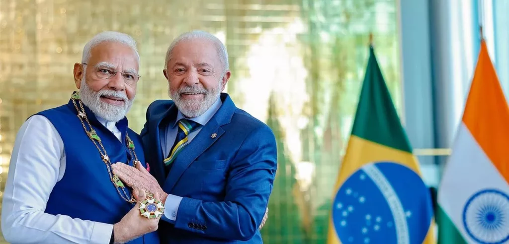 Lula lidera missão à Índia para ampliar comércio e reduzir dependência de EUA e China