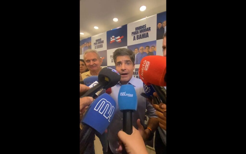 ACM Neto admite encontro com Vorcaro e justifica relação com banqueiro