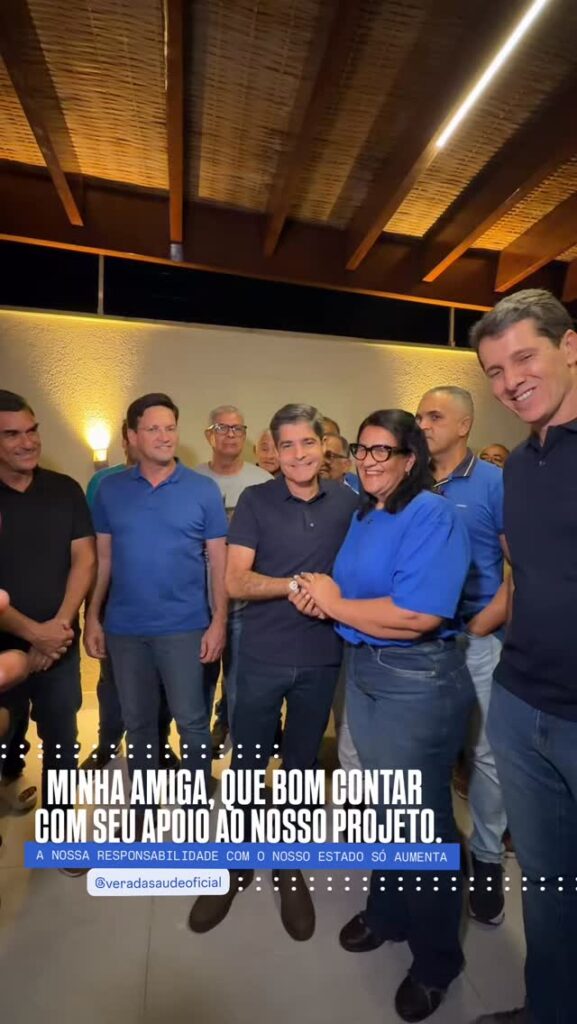 Ex-prefeita Vera da Saúde declara apoio à pré-candidatura de ACM Neto ao Governo da Bahia