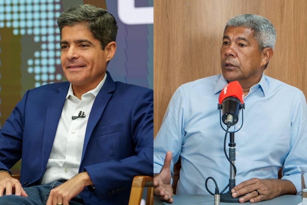 Quaest aponta empate técnico entre ACM Neto e Jerônimo Rodrigues na disputa pelo Governo da Bahia