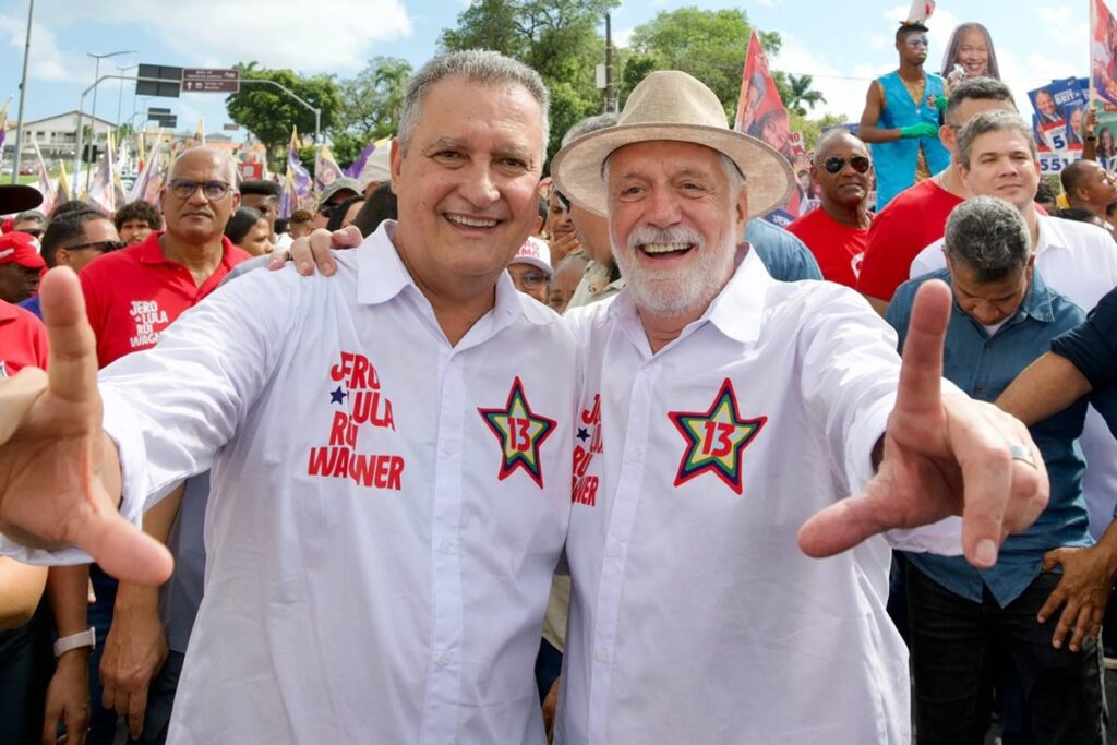 Wagner e Rui lançam jingle de campanha ao Senado com foco em obras e pedido por continuidade na Bahia