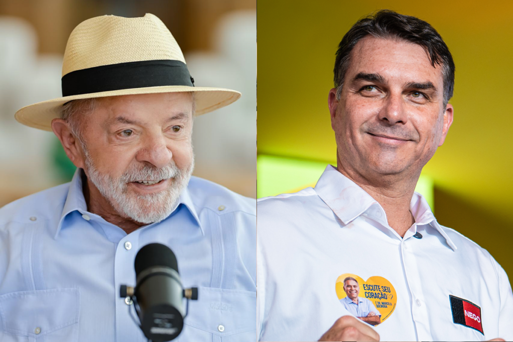 Lula tem imagem mais positiva entre candidatos à Presidência e Flávio Bolsonaro lidera negativa, aponta AtlasIntel