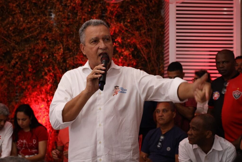 Rui Costa compara opositores a “escorpiões” e diz que eleitor não deve votar em “quem vai querer quebrar as pernas de Lula” Rui Costa compara opositores a “escorpiões” e diz que eleitor não deve votar em "quem vai querer quebrar as pernas de Lula"