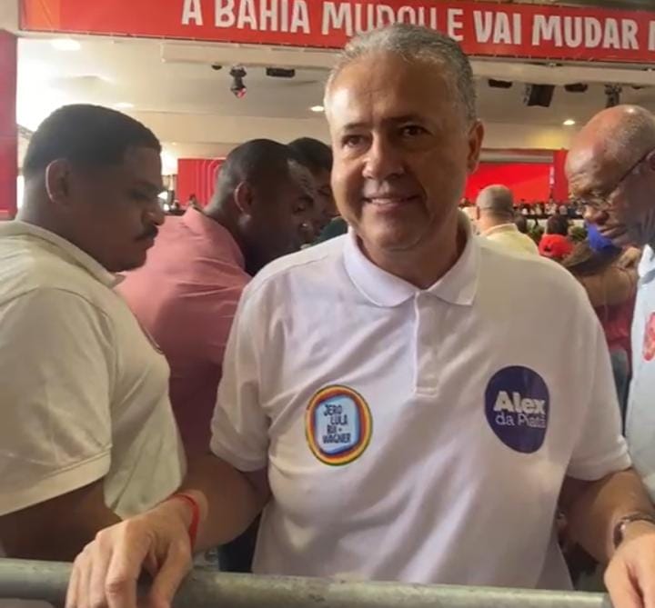 Alex da Piatã credita público de convenção à participação de Lula