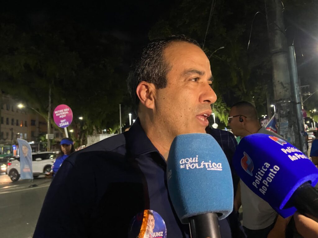 Bruno Reis projeta vitória com 150 mil votos para Carlos Muniz Filho em Salvador