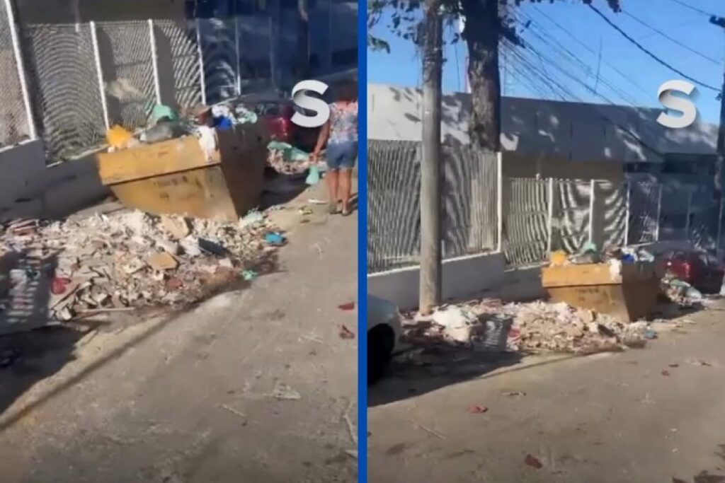 Sesab notifica Prefeitura de Salvador por acúmulo de lixo nas proximidades da unidade de saúde do Curuzu