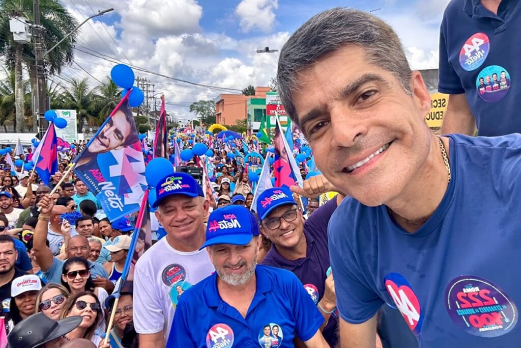 ACM Neto intensifica campanha em Cruz das Almas e diz entrar com "confiança total" na reta final
