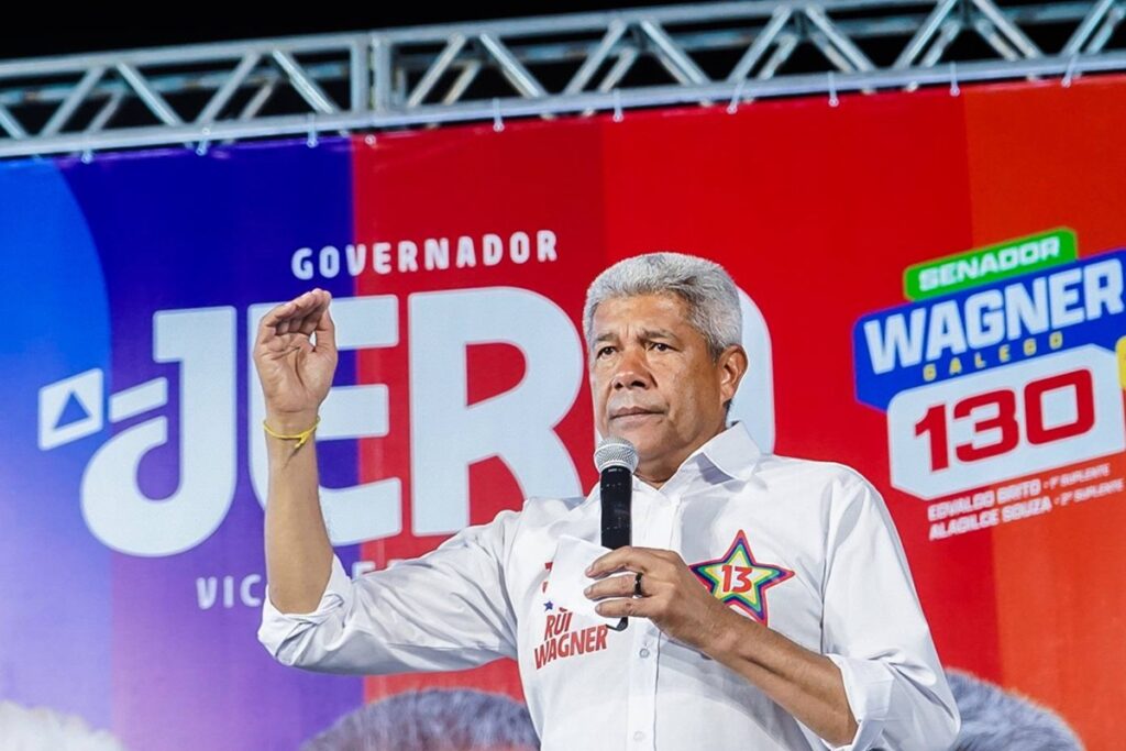 Jerônimo repete 29 promessas de planos anteriores do PT para a Bahia, aponta levantamento da Folha