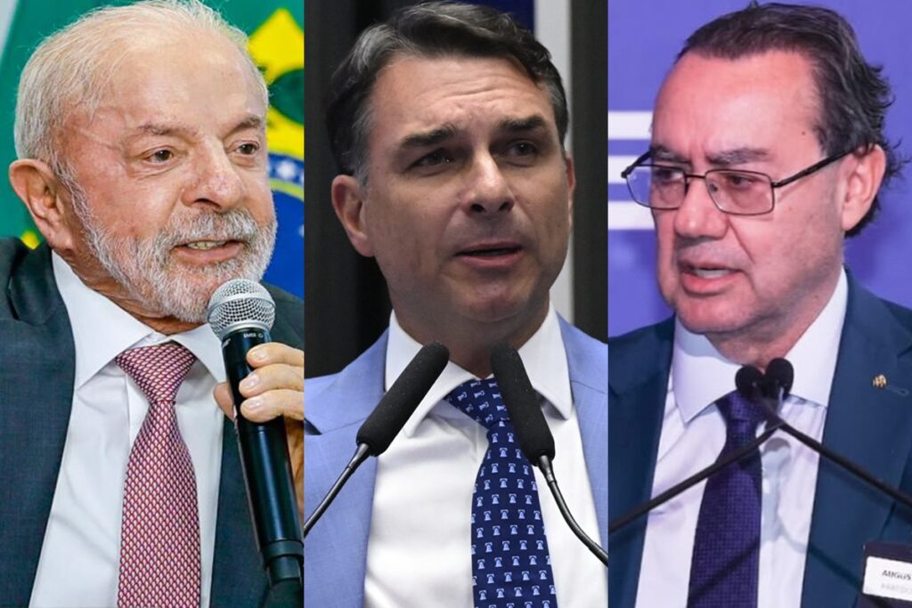 Quaest: Lula lidera 1º turno com 37%, seguido por Flávio Bolsonaro com 29% e Augusto Cury com 10%