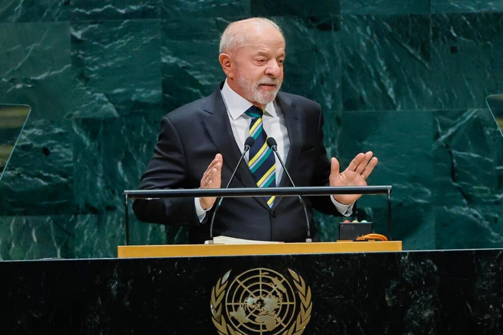 Lula diz na ONU que eleição definirá entre ‘democracia e negacionismo’ e rejeita interferência externa