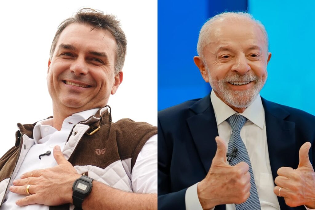 Flávio Bolsonaro tem 50,5% e Lula soma 49,5% no segundo turno, mostra pesquisa CNT/MDA