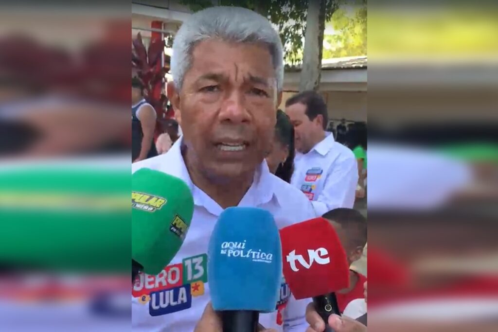 Jerônimo diz que educação integral será prioridade em novo mandato e prevê reeleição no 1º turno
