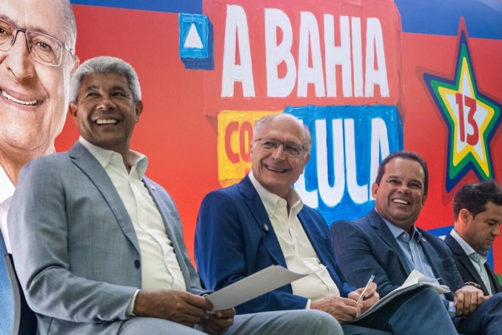 Ao lado de Alckmin, Jerônimo aponta fim da escala 6x1 e PEC da Segurança como marcas de possível novo governo Lula