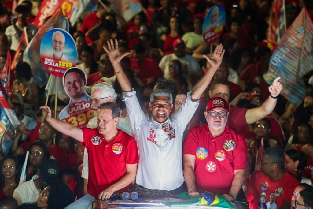 Jerônimo encerra campanha em Amargosa após percorrer cinco cidades e reafirma confiança em vitória no primeiro turno