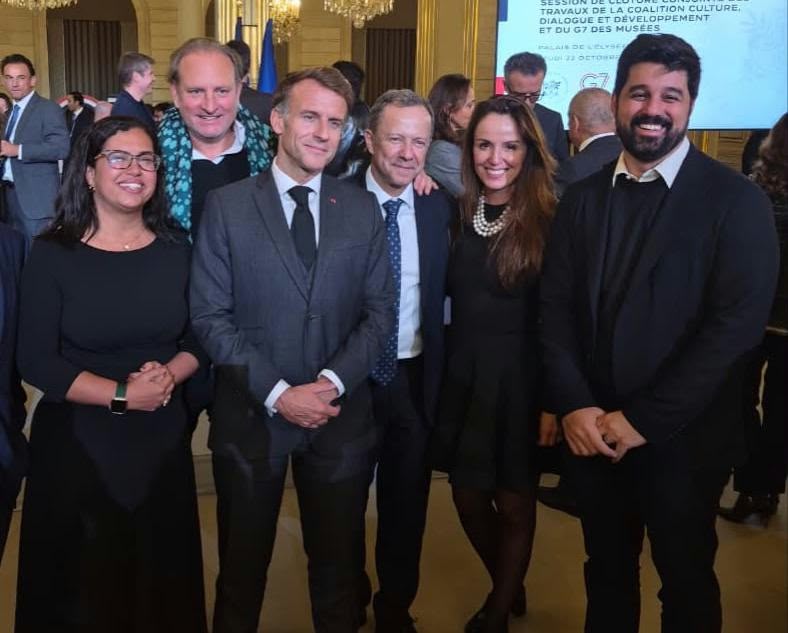 Ana Paula Matos representa Salvador em lançamento da Coalizão Cultura, em Paris